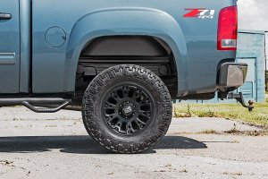 Chevrolet Silverado 1500 Rear Wheel Well Liners - Rough Country - Rough Country - Black - '07-'13